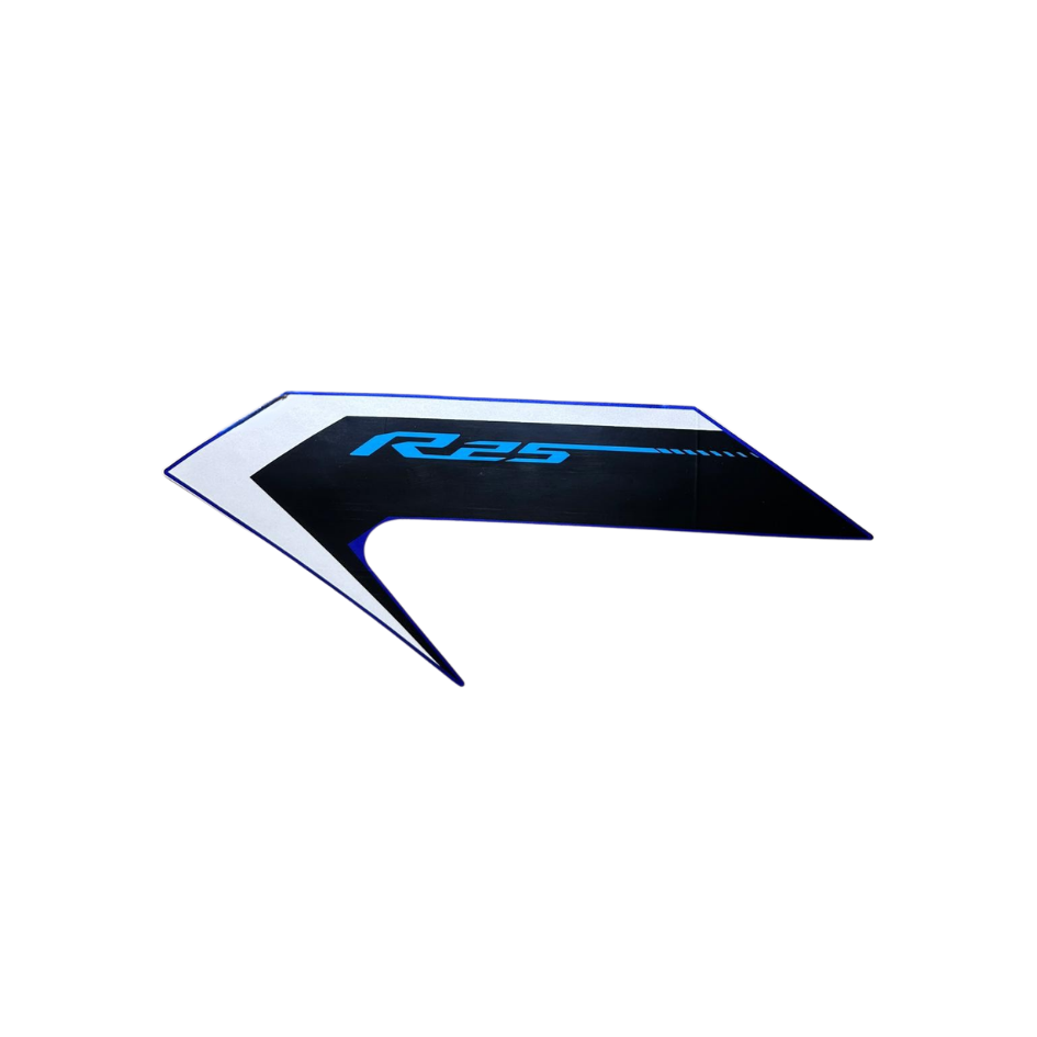 Yamaha R25 2025 2026 Sol Grenaj Sticker Mavi Orijinal BRE-F8393-00