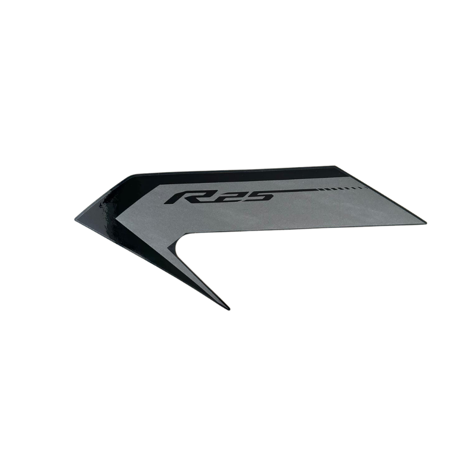 Yamaha R25 2025 2026 Sol Grenaj Sticker Siyah Orijinal BRE-F8393-10