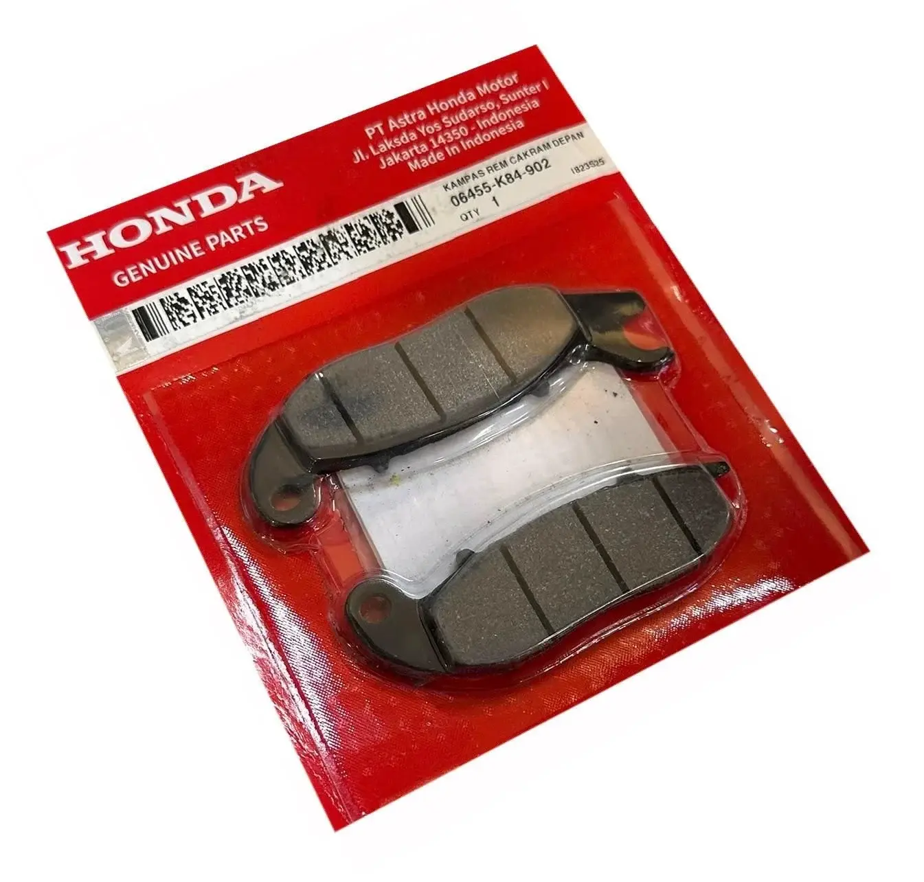 Honda Pcx 125 Ön Fren Balatası Orijinal 2021 2025 Model 06455-K84-902
