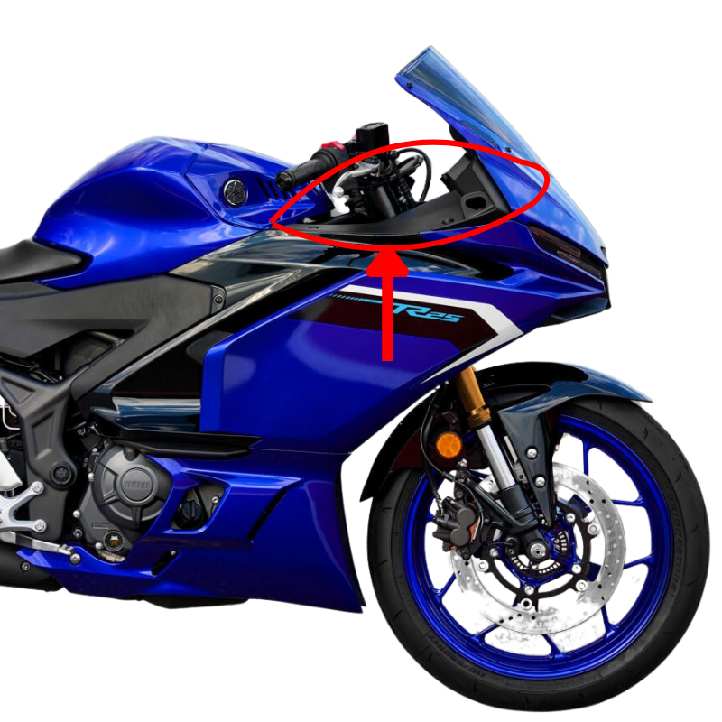 Yamaha r25 2025 2026 Sol Sinyal Yuvası Üst Panzolot Orijinal BRA-F836N-00