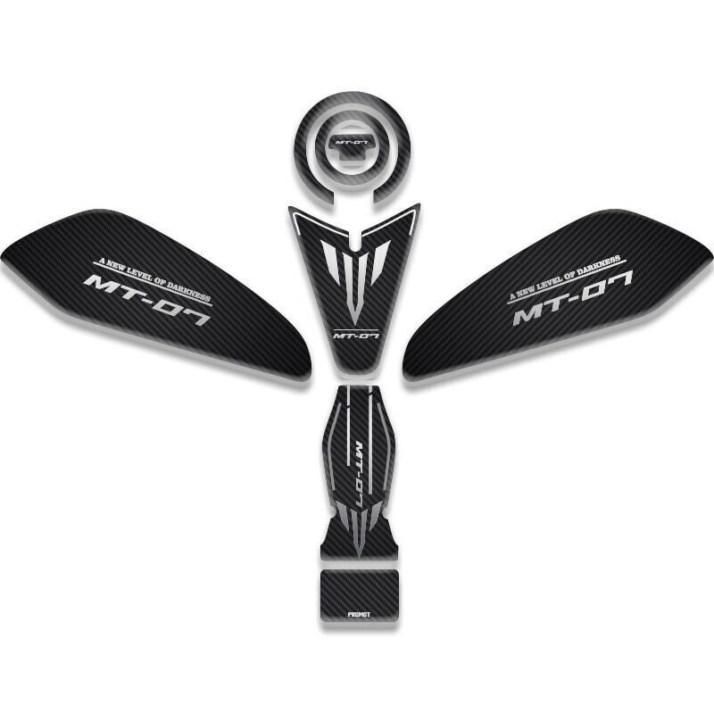 Yamaha Mt 07 2025 2026 Tank Pad Karbon