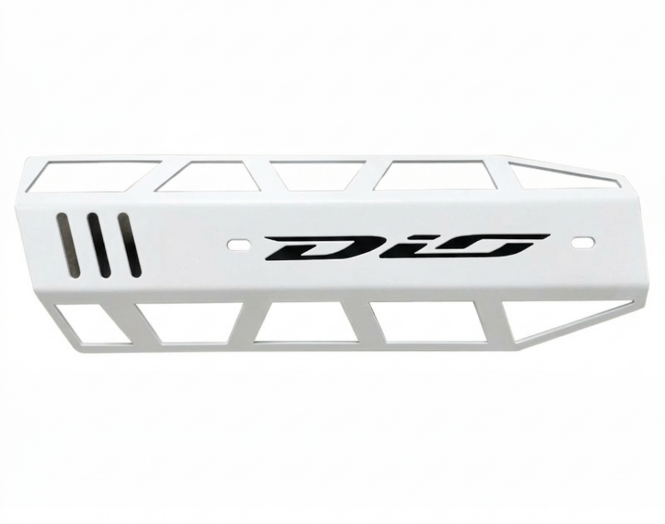 Honda Dio Egzoz Koruma Demiri Beyaz