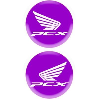 PCX Damla Logo Mor