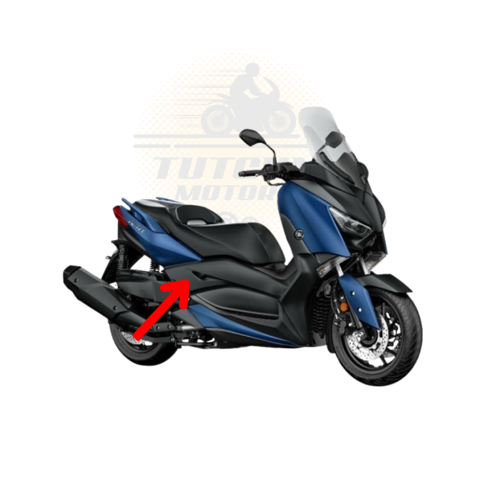 Xmax 250 300 Mat Siyah Depo Sol Yan Grenaj Orijinal B74-F1711-00-P0