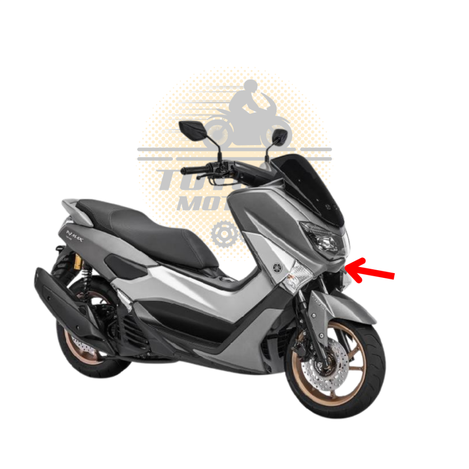 Nmax 125 155 Far Altı Ön Kapak Beyaz Grenaj O2DP-F286F-00-P1