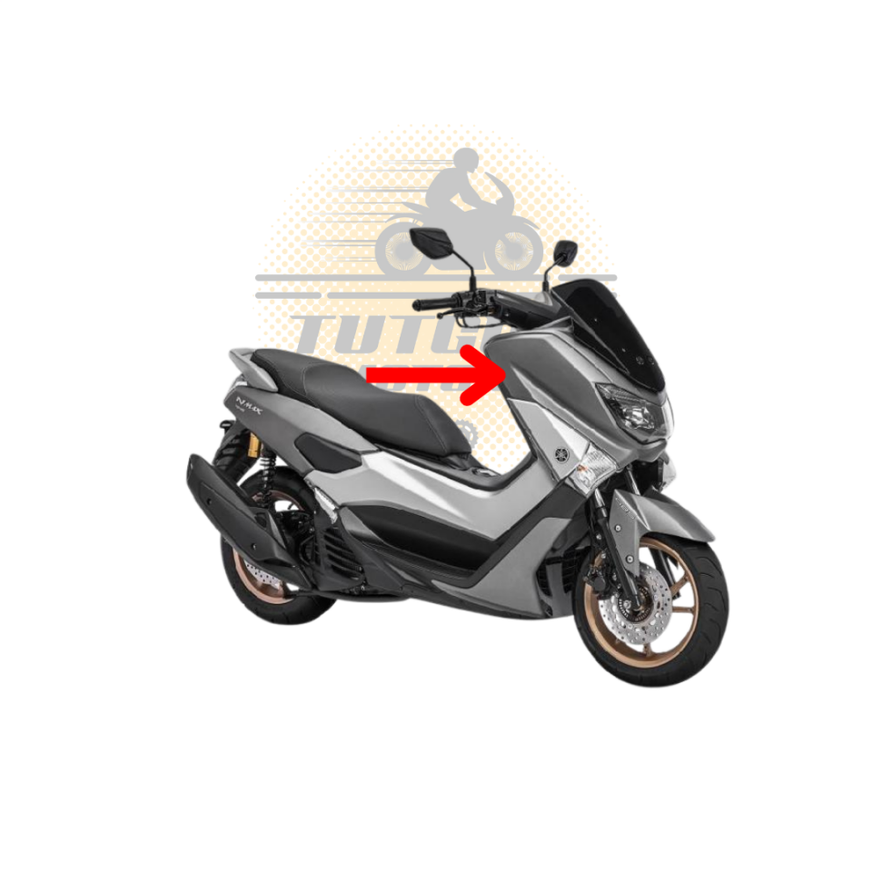 Nmax 125 155 Sağ Ön Kafa Grenaj Mat Kırmızı 2DP-F8377-00-P5