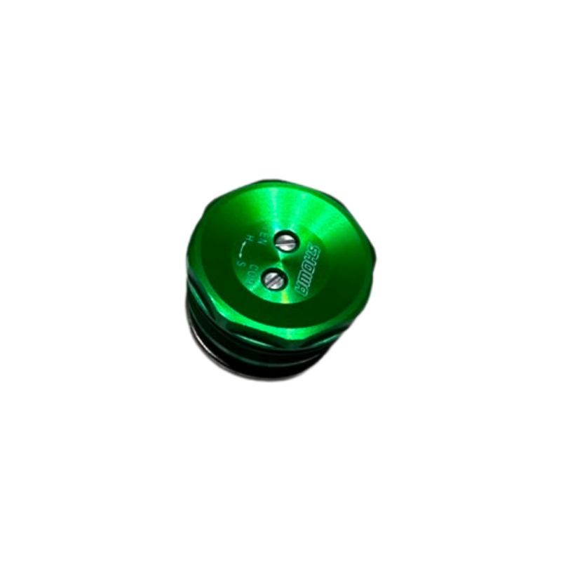 Kawasaki Zx6R Sağ Ön Amortisör Üst Ayar Kapağı Yeşil Orijinal 11065-0794-48W