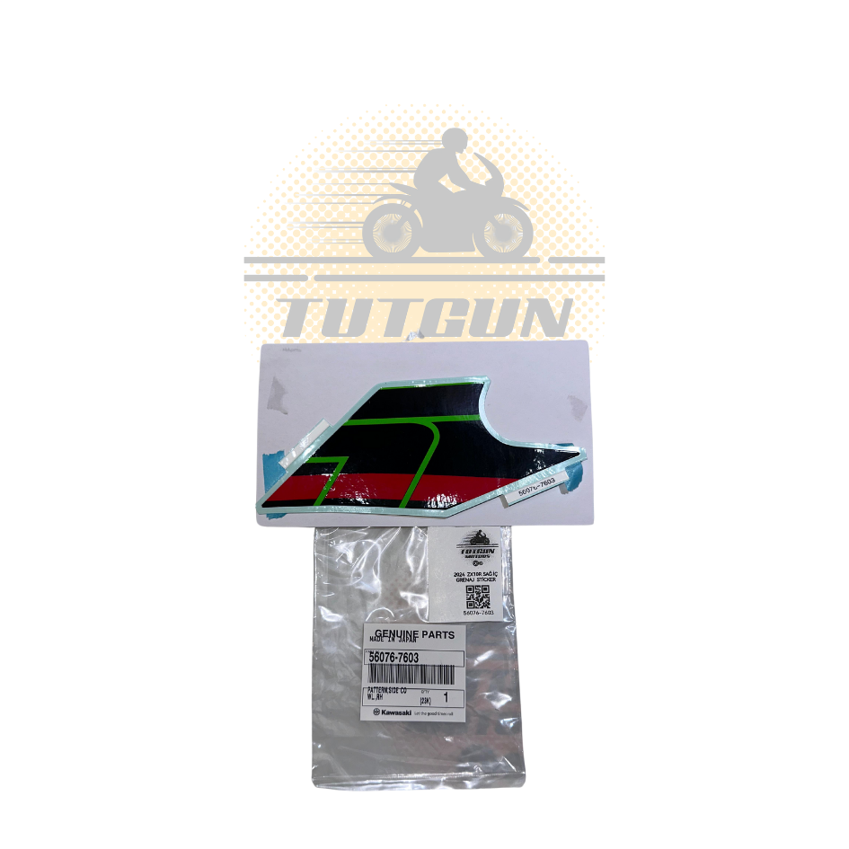 Zx10r Sağ İç Grenaj Sticker Orijinal 56076-7603
