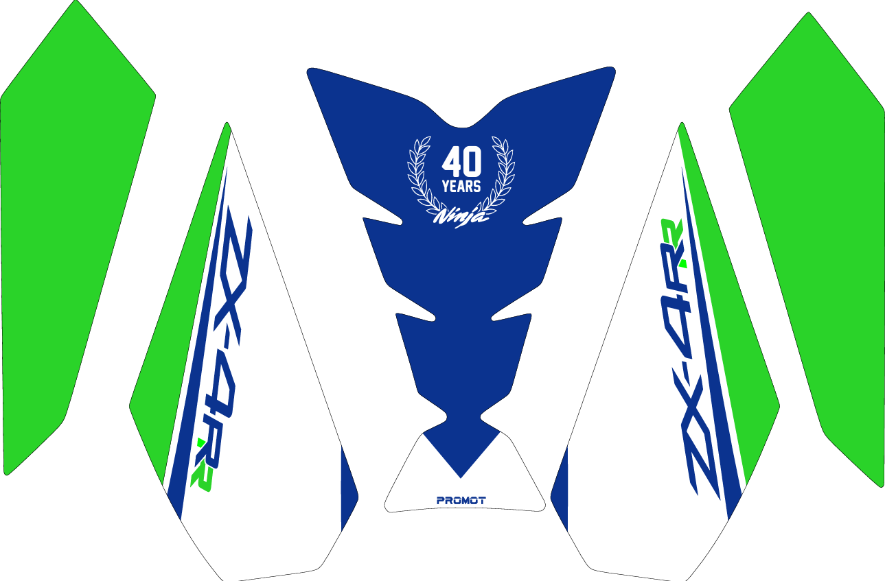 Zx4rr 40. Yıl Kaydırmaz Tank Pad Set