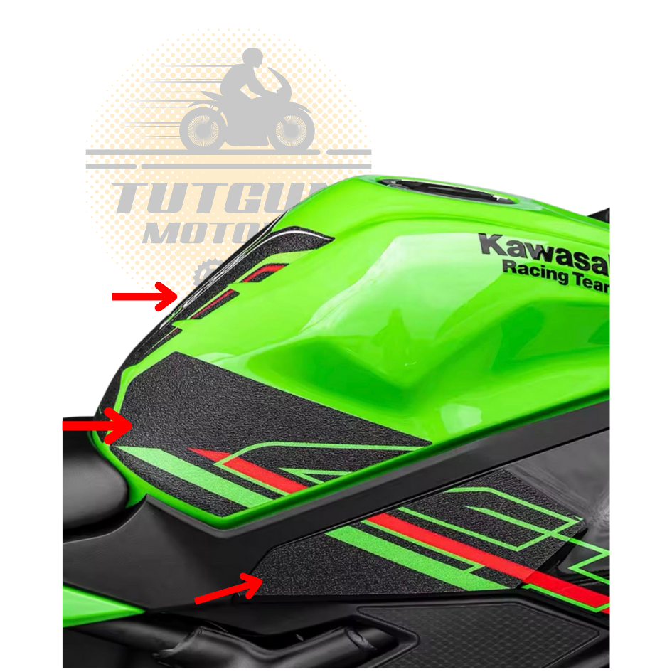 Zx4rr 2024  Kaydırmaz Tank Pad Set