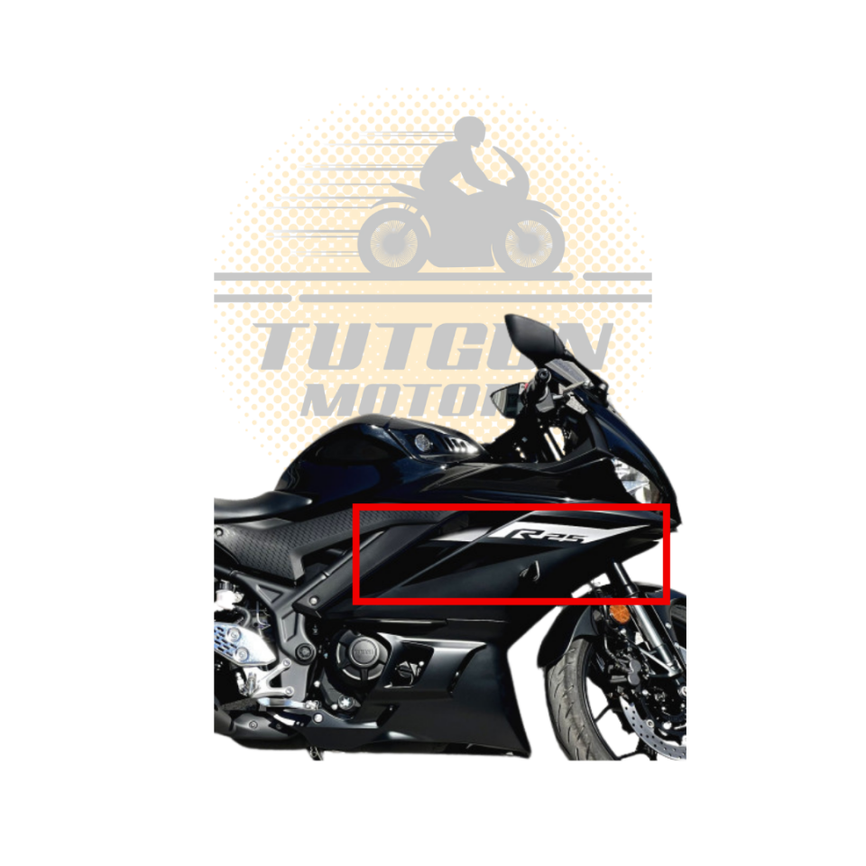 R25 2024 Sol Sticker Orijinal Yan Çıkartma B5P-F8391-30