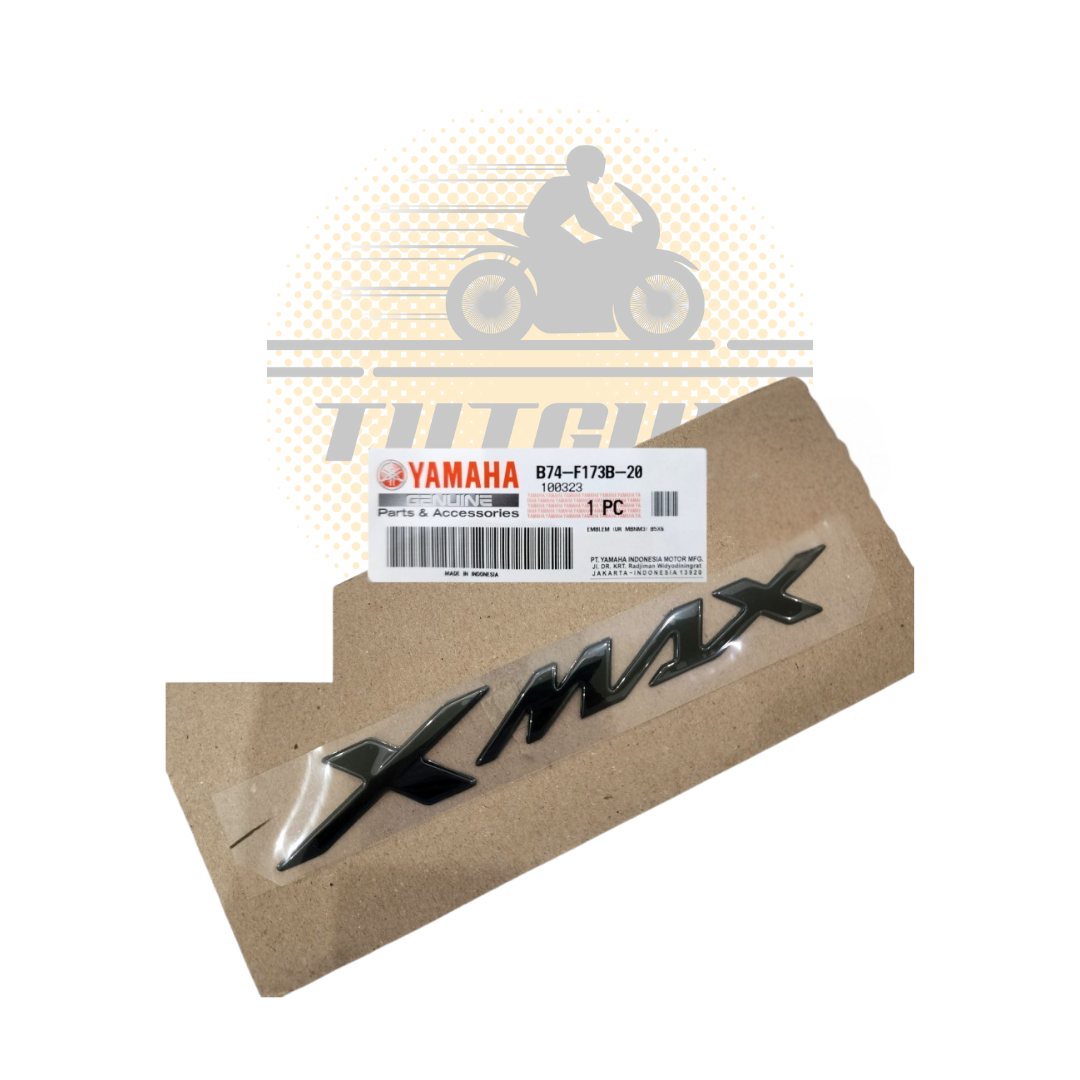 Xmax 250 300 Siyah Xmax Amblem Orijinal Sticker B74-F173B-20-00