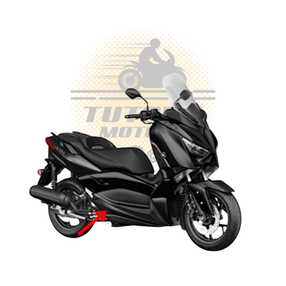 Xmax 250 300 Sağ Marşpiyel Mat Siyah Orijinal B74-F171M-00-P4