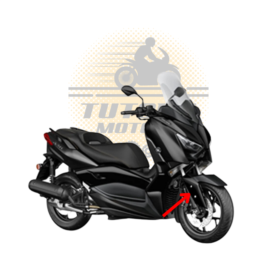 Xmax 250 300 Ön Çamurluk Sağ Mat Siyah Orijinal B74-F1514-00-P4