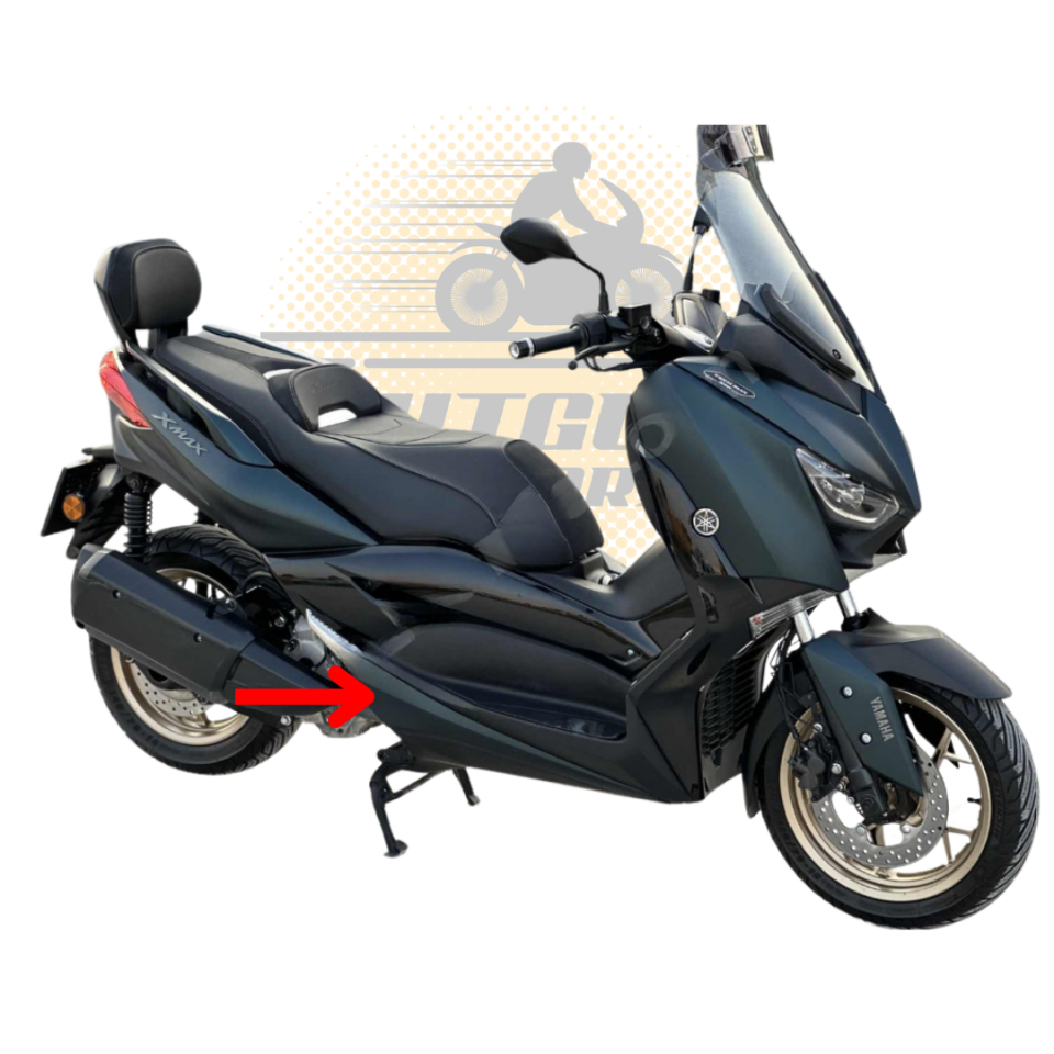 Xmax 250 300 Sol Marşpiyel Mat Petrol Yeşili Orijinal B74-F171L-00-PE