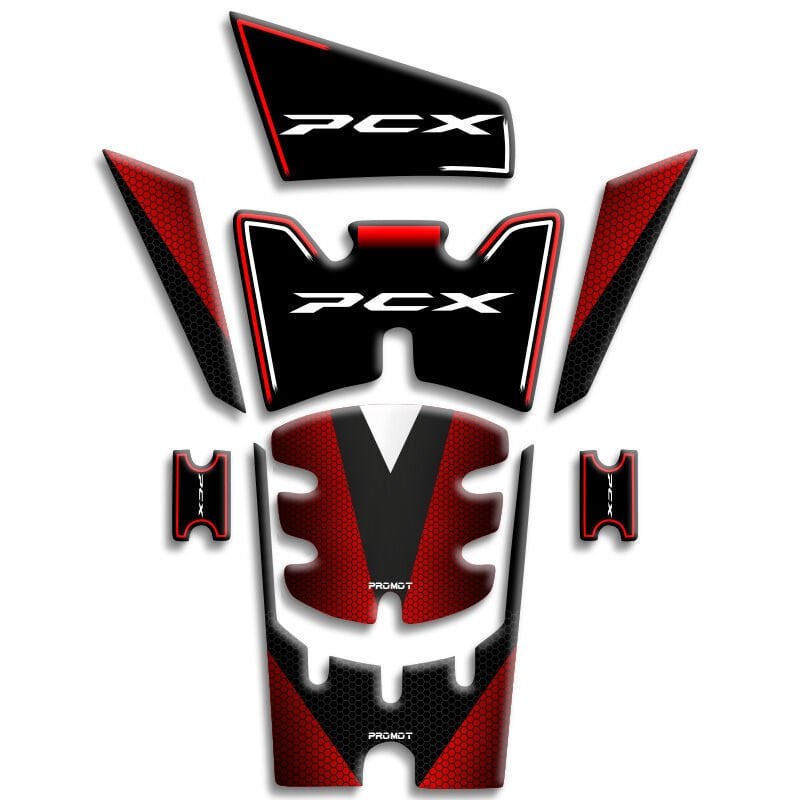 Pcx Tank Pad 8 Parça 2025