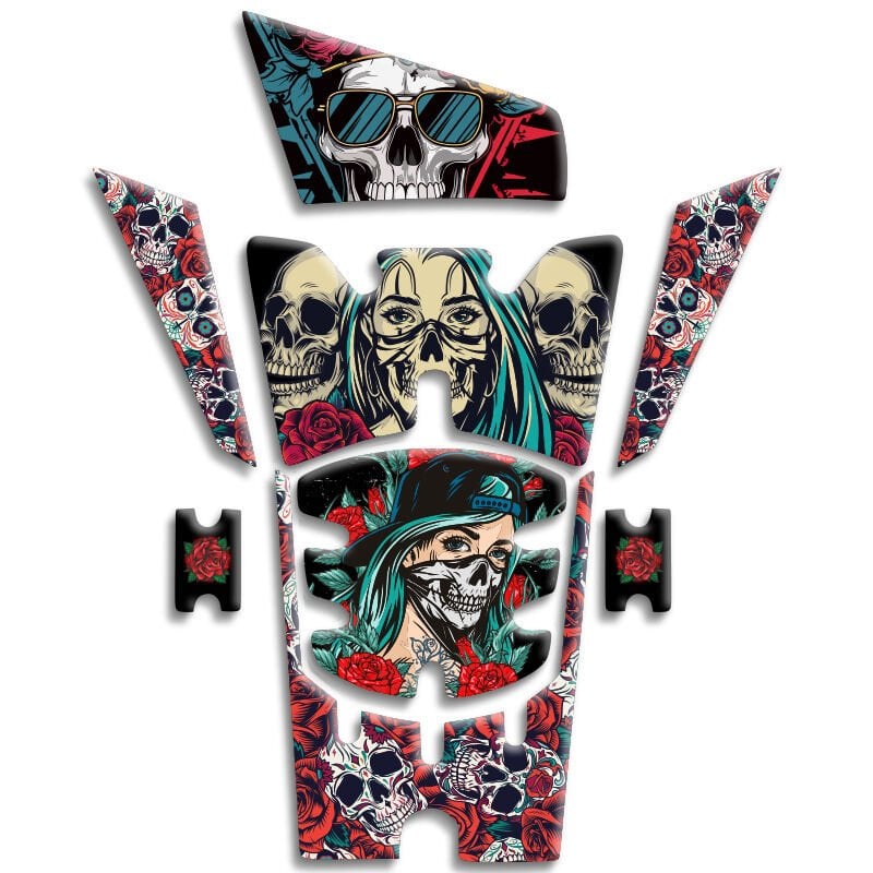 Pcx Tank Pad 8 Parça 2025