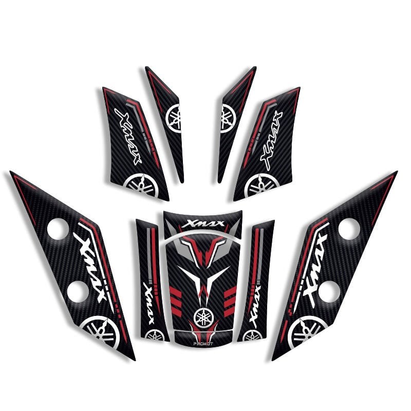 Yamaha Xmax 2018 2022 9 Parça Tank Pad