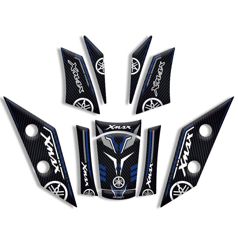 Yamaha Xmax 2018 2022 9 Parça Tank Pad