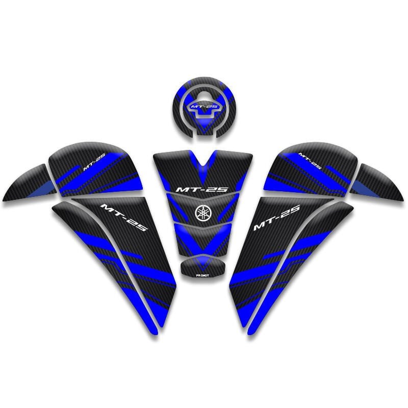 Yamaha Mt 25 2020 2024 8 Parça Tank Pad
