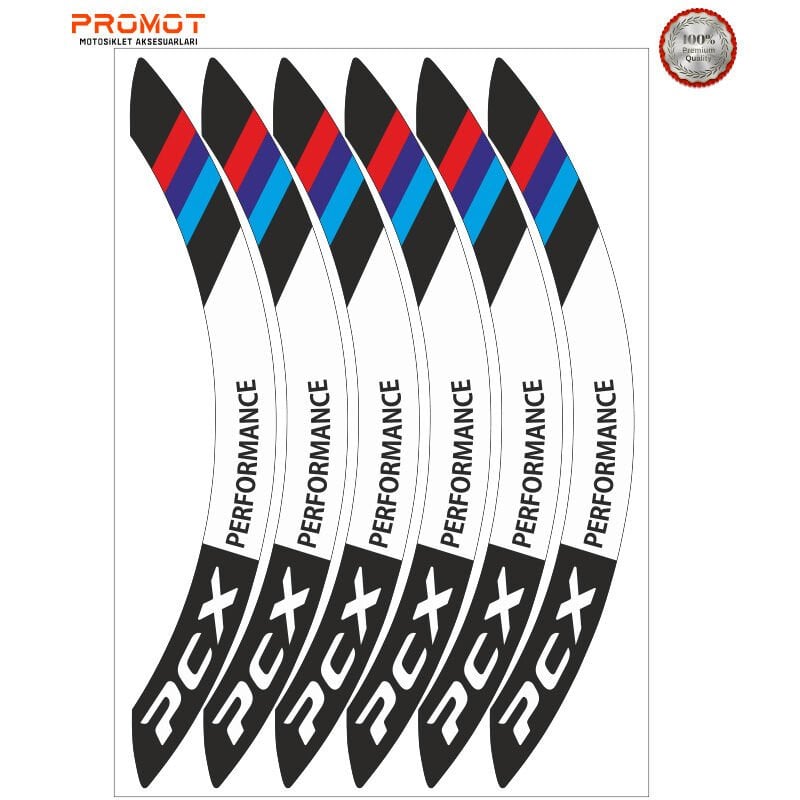 Honda Pcx Jant Şeridi M Power