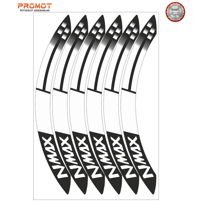 Yamaha Nmax 125 155 Jant Şeridi Tüm Yıllar