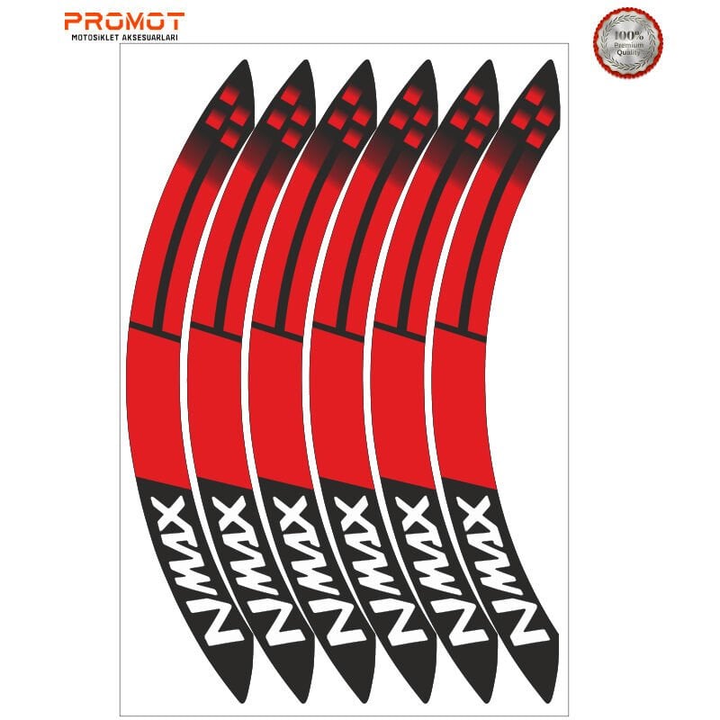 Yamaha Nmax 125 155 Jant Şeridi Tüm Yıllar