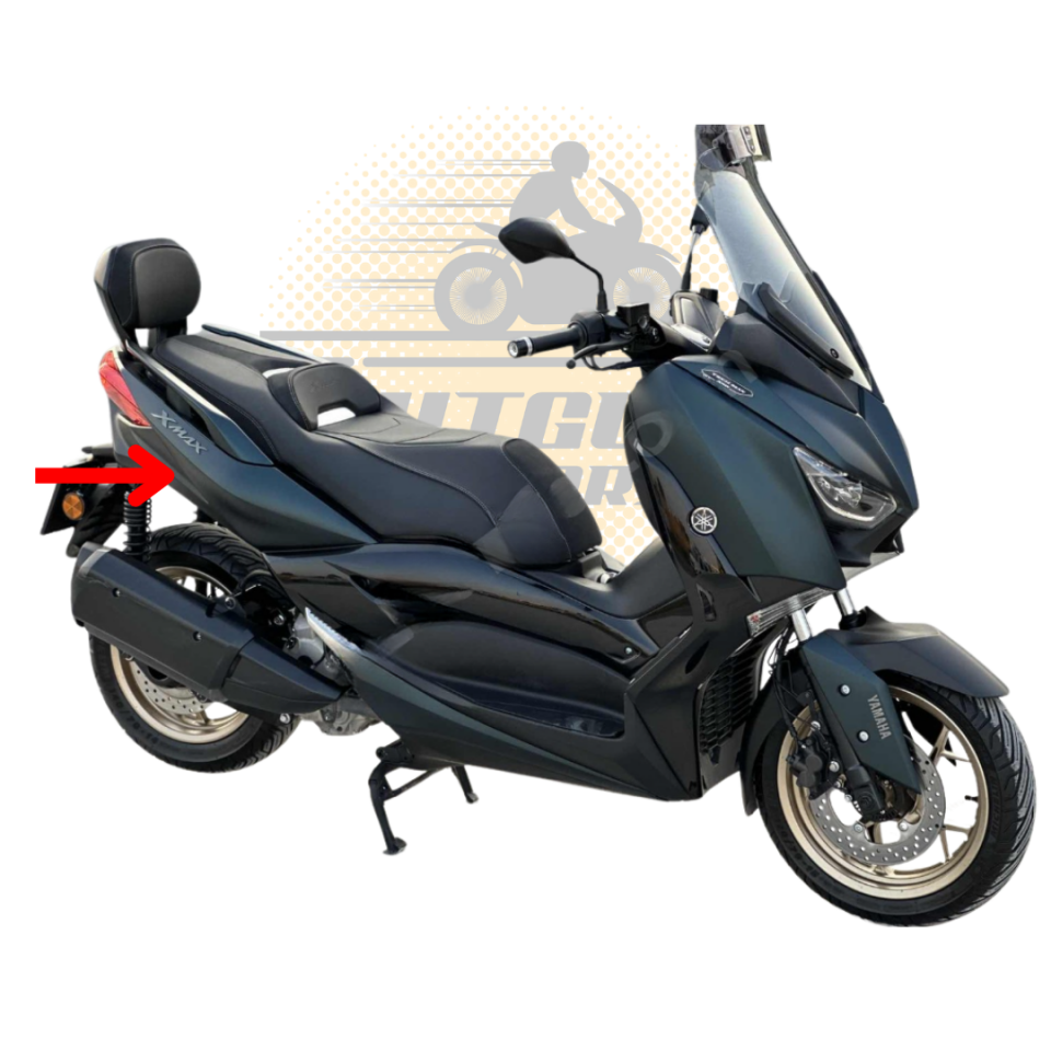 Xmax 250 300 Sağ Kuyruk Grenajı Mat Petrol Yeşili Orijinal B74-F1741-00-PD