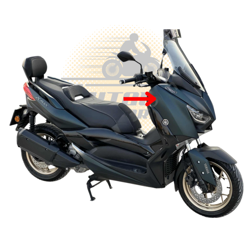 Xmax 250 300 Sol Kafa Grenajı Mat Petrol Yeşili Orijinal B74-F8351-00-PE