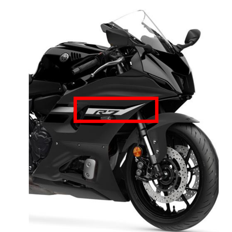 R7 2024 R7 Sol Grenaj Sticker Orijinal BVA-28391-10