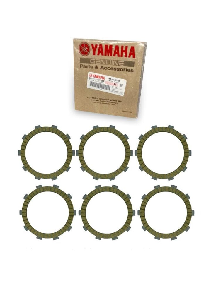 R25 Mt25 Debriyaj Balata Seti 6 Adet Orijinal 1WD-E6331-00