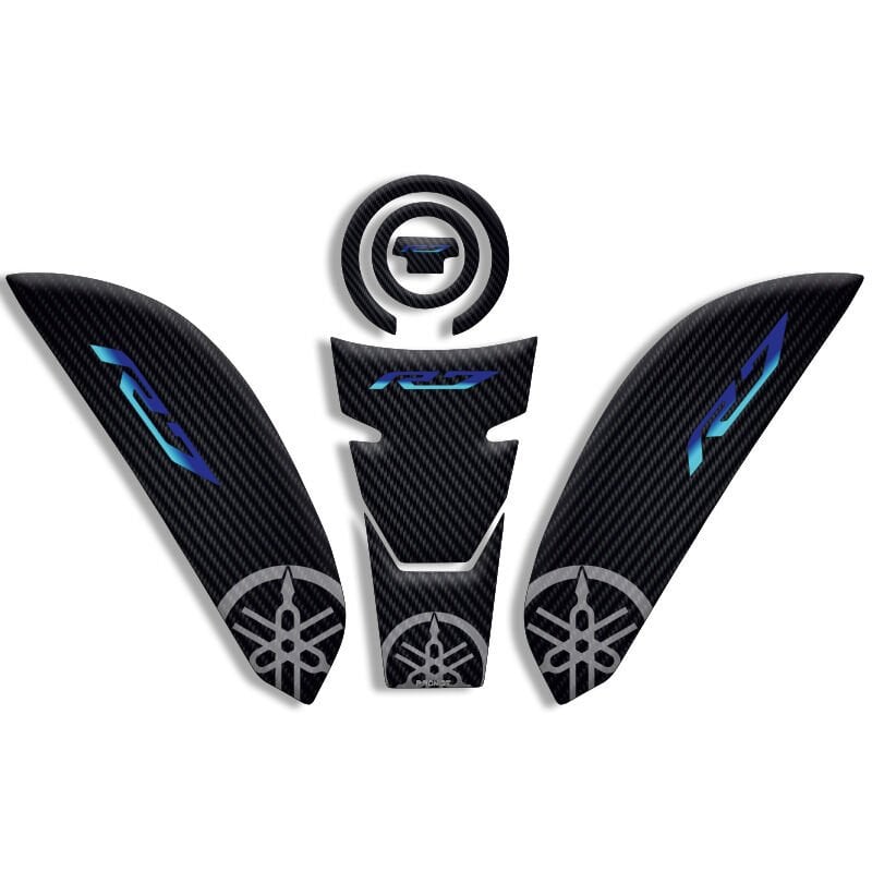 Yamaha R7 Tank Pad Karbon Detaylı