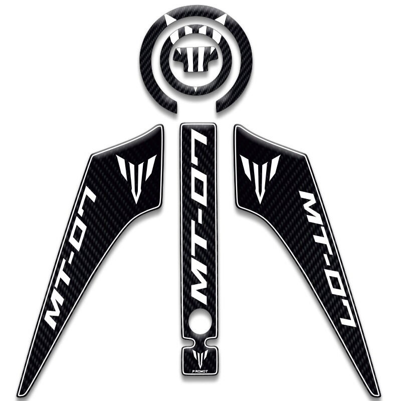 Mt 07 Tank Pad Karbon 2014 2017