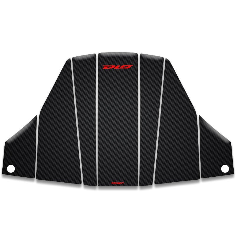 Honda Dio 2021 2024 Karbon 7 Parça Full Tank Pad Set