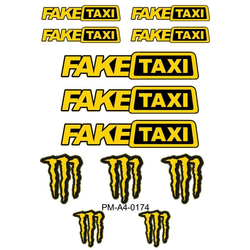 Faketaxı Karışık Sticker