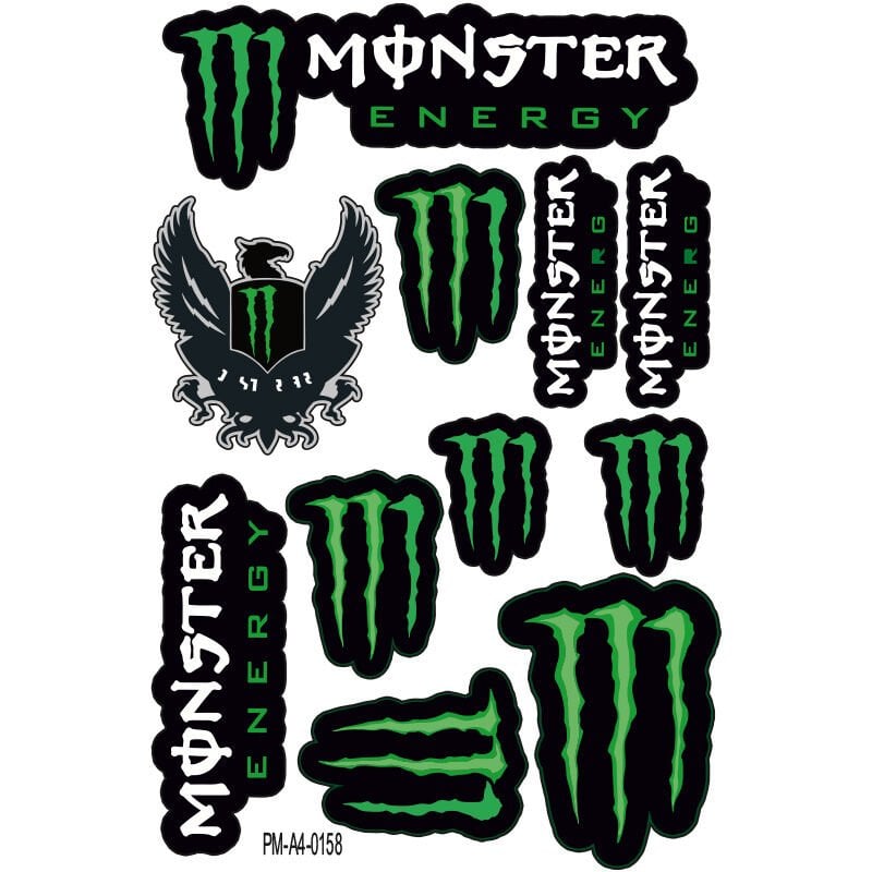 Monster Karışık Sticker