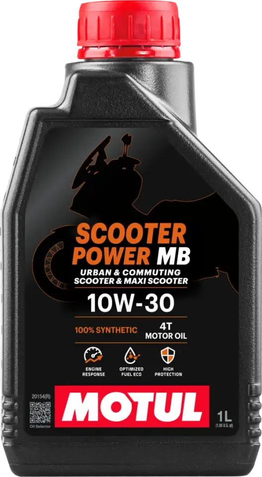 MOTUL Scooter Yağı 10w-30 Scooter Power MB Yeni Seri 1 LT