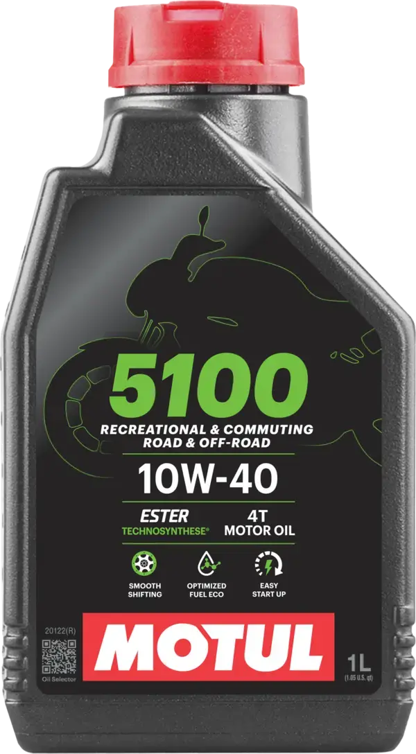 MOTUL 5100 10w-40 4T 1 Litre Yeni Seri