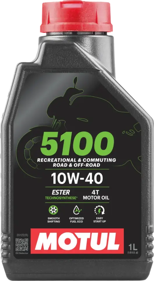 MOTUL 5100 10w-40 4T 1 Litre Yeni Seri