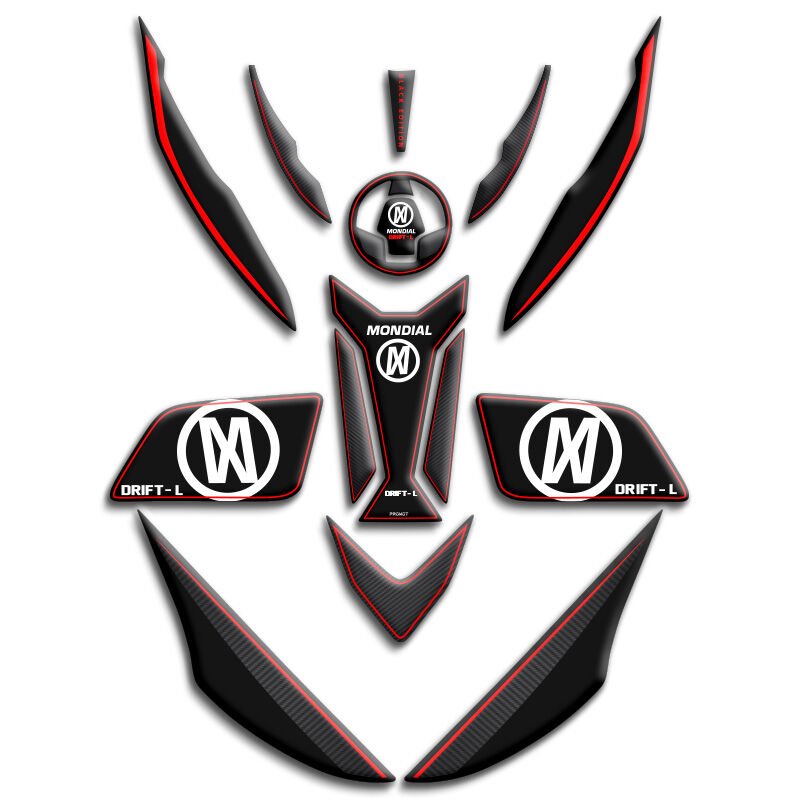 Mondial Drift L 125 Full Tank Pad