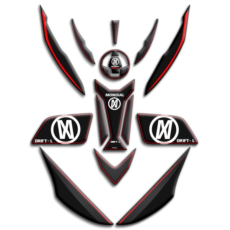 Mondial Drift L 125 Full Tank Pad