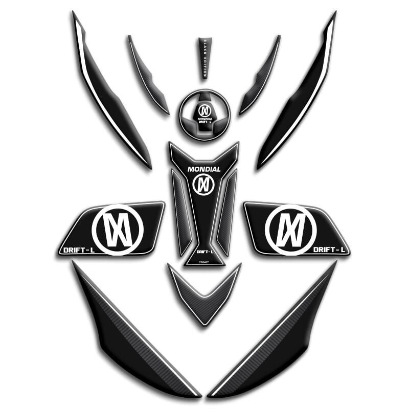 Mondial Drift L 125 Full Tank Pad