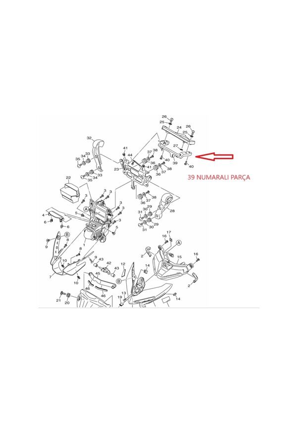 Mt 25 Kafa Demiri 1 Orijinal B9T-F8356-00