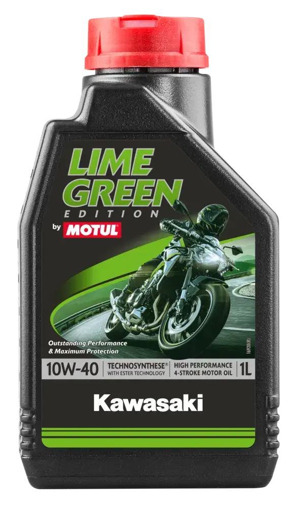Kawasaki Lime Green 10w40 1 Litre Motul