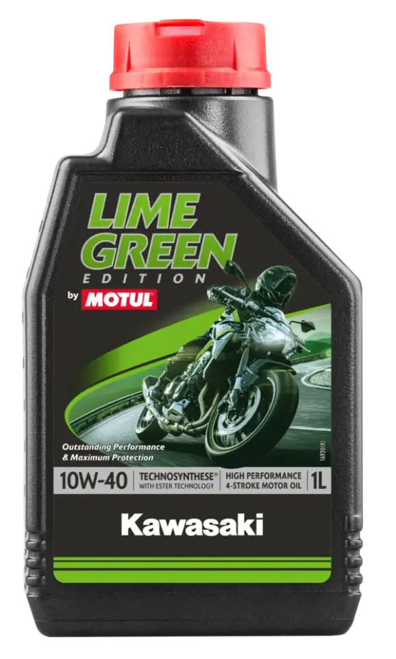 Kawasaki Lime Green 10w40 1 Litre Motul