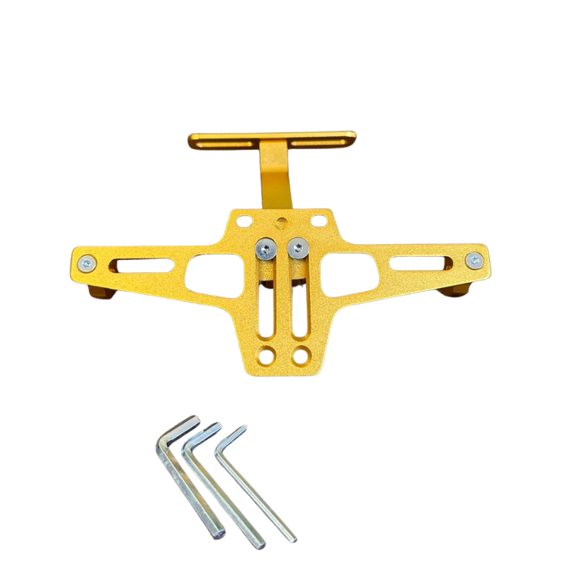 Universal Katlanmaz Kısa Spor Plakalık Gold