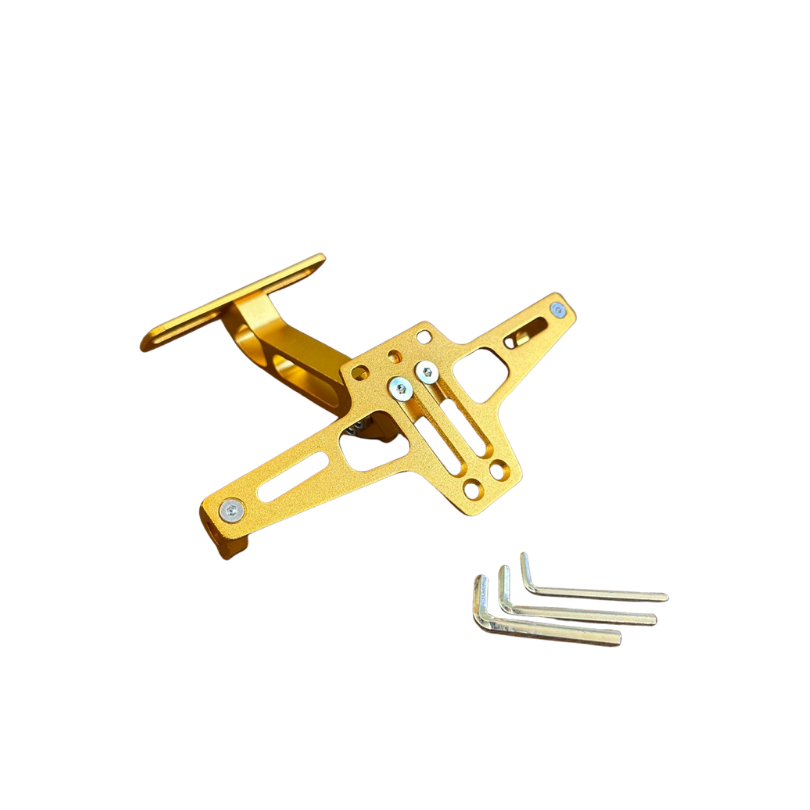 Universal Katlanmaz Kısa Spor Plakalık Gold