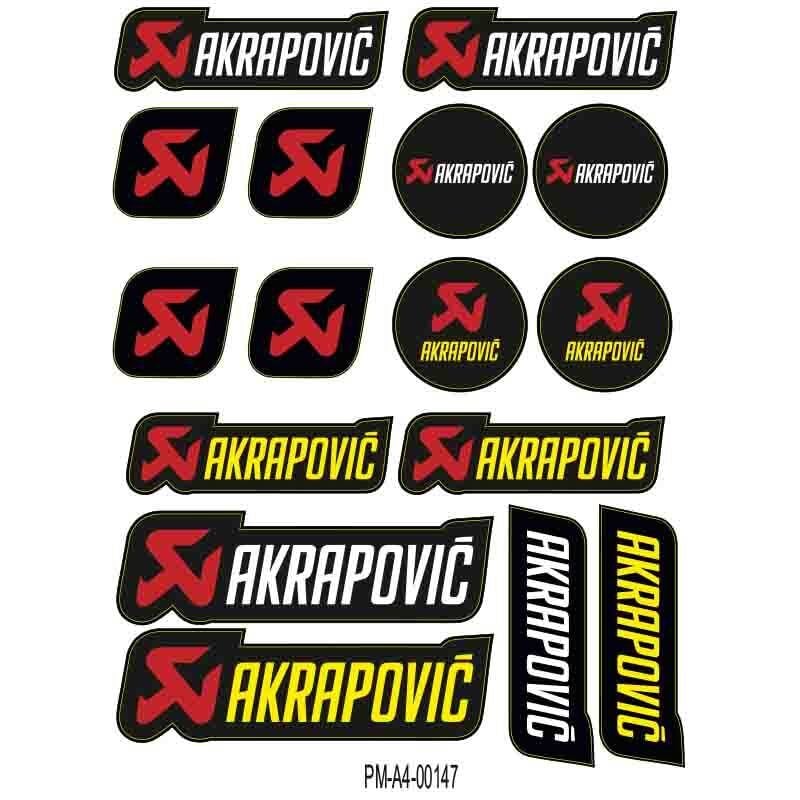Akrapoviç Motul Karışık Sticker