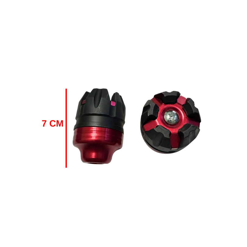 Pcx Aks Koruma Alüminyum Kırmızı Ön Teker Takozu