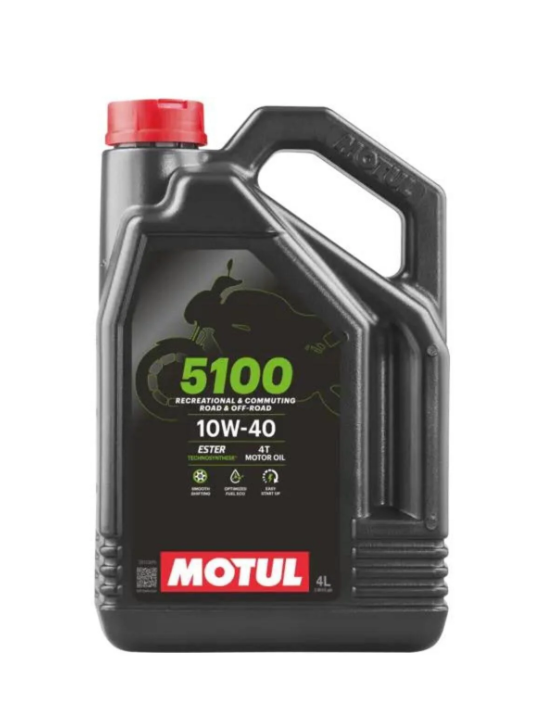 MOTUL 5100 10w-40 4T  4 Litre Yeni Seri